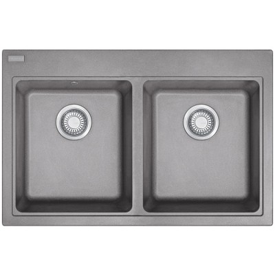 Franke Mythos MTG 620 zlewozmywak 80x52 cm Fragranit+ kamień szary 114.0442.910
