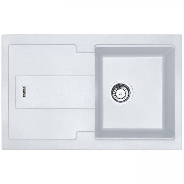Franke Bellini BLG 611-78 zlewozmywak 78x50 cm odwracalny Fragranit+ biały polarny 114.0305.953