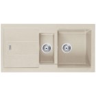Franke Bellini BLG 651 zlewozmywak 97x50 cm odwracalny Fragranit+ orzechowy 114.0305.956