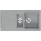Franke Bellini BLG 651 zlewozmywak 97x50 cm odwracalny Fragranit+ kamienny szary 114.0442.923