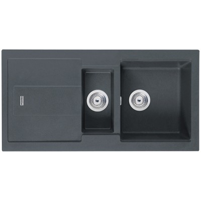 Franke Bellini BLG 651 zlewozmywak 97x50 cm odwracalny Fragranit+ grafitowy 114.0305.957