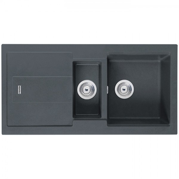 Franke Bellini BLG 651 zlewozmywak 97x50 cm odwracalny Fragranit+ grafitowy 114.0305.957