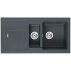 Franke Bellini BLG 651 zlewozmywak 97x50 cm odwracalny Fragranit+ grafitowy 114.0305.957