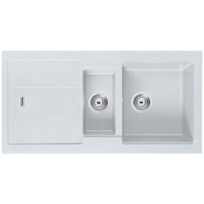 Franke Bellini BLG 651 zlewozmywak 97x50 cm odwracalny Fragranit+ biały polarny 114.0305.958