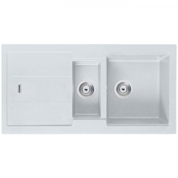 Franke Bellini BLG 651 zlewozmywak 97x50 cm odwracalny Fragranit+ biały polarny 114.0305.958