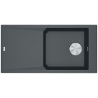 Franke FX FXG 611-100 zlewozmywak 100x50 cm odwracalny Fragranit+ grafitowy 114.0528.670