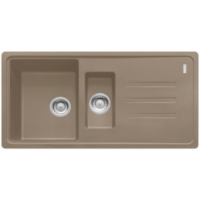 Franke Malta MLG 651 zlewozmywak 97x50 cm odwracalny Fragranit+ cappuccino 114.0382.788