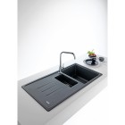 Franke Malta MLG 651 zlewozmywak 97x50 cm odwracalny Fragranit+ grafitowy 114.0306.549