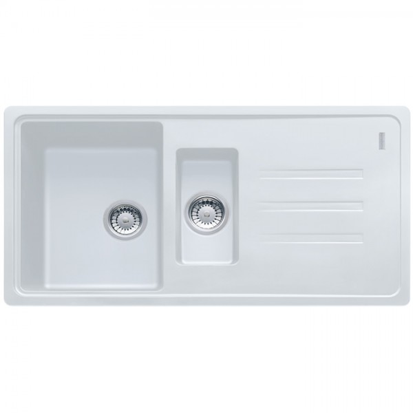 Franke Malta MLG 651 zlewozmywak 97x50 cm odwracalny Fragranit+ biały polarny 114.0382.789