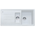 Franke Malta MLG 651 zlewozmywak 97x50 cm odwracalny Fragranit+ biały polarny 114.0382.789
