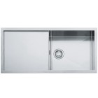 Franke Planar PPX 111 zlewozmywak stalowy 98x45 cm jedwab 122.0198.364