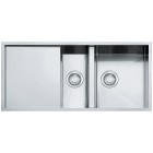 Franke Planar PPX 151 zlewozmywak stalowy 98x45 cm jedwab 122.0198.387