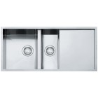 Franke Planar PPX 151 zlewozmywak stalowy 98x45 cm jedwab 122.0198.387