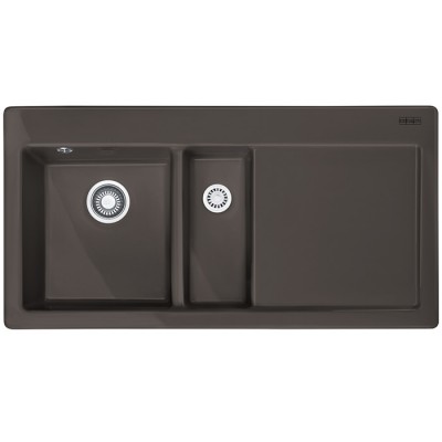 Franke Mythos MTK 651-100 zlewozmywak ceramiczny 100x51 cm komora z prawej grafitowy 124.0379.867