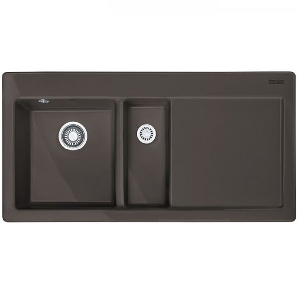 Franke Mythos MTK 651-100 zlewozmywak ceramiczny 100x51 cm komora z prawej grafitowy 124.0379.867