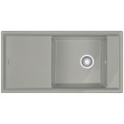 Franke Ambion ABK 611-100 zlewozmywak ceramiczny 100x51 cm odwracalny szary mat 124.0540.988