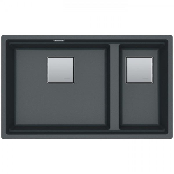 Franke Kanon KNG 120 zlewozmywak 76x46 cm Fragranit+ grafitowy 125.0528.635