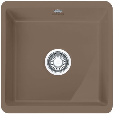 Franke Kubus KBK 110-40 zlewozmywak ceramiczny 44,5x44,5 cm cappuccino 126.0379.978