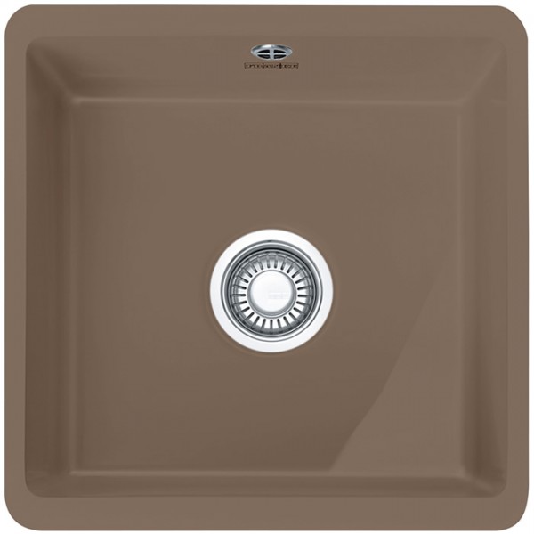 Franke Kubus KBK 110-40 zlewozmywak ceramiczny 44,5x44,5 cm cappuccino 126.0379.978