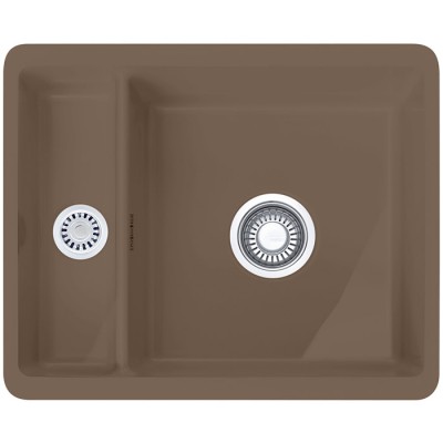 Franke Kubus KBK 160 zlewozmywak ceramiczny 54,5x44,5 cm cappuccino 126.0380.012