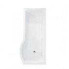 Besco Inspiro kabino-wanna 150x70 cm prawa z parawanem 1-skrzydłowym WAI-150-NPR