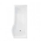 Besco Inspiro kabino-wanna prawa 160x70 cm z parawanem 1-skrzydłowym WAI-160-NPR