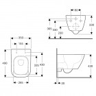 Koło Modo Pure muszla wisząca krótka Rimfree L33124000