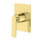 Kohlman Experience Gold kompletny zestaw prysznicowy złoty połysk QW220EGDR25