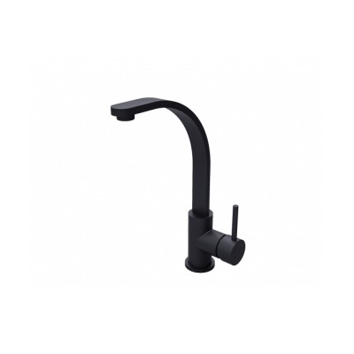 Besco Decco I bateria umywalkowa wysoka czarny mat BU-DI-CZ