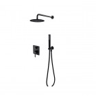 Besco Decco / Illusion I zestaw prysznicowy czarny mat BP-DII-CZ