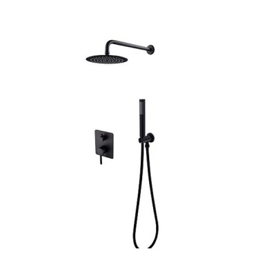 Besco Decco / Illusion II zestaw prysznicowy czarny mat BP-DIII-CZ