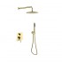 Besco Decco / Illusion II zestaw prysznicowy złoty BP-DIII-ZL