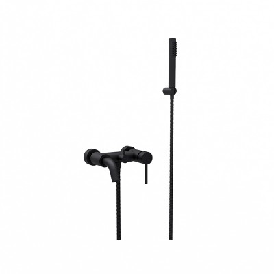 Besco Illusion bateria wannowa czarny mat BW-IS-CZ