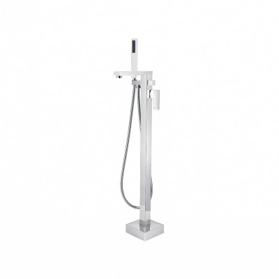 Besco Varium bateria wannowo-prysznicowa wolnostojąca 88 cm chrom BW-V-CH