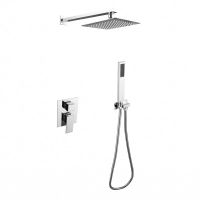 Besco Modern / Varium zestaw prysznicowy chrom BP-MVI-CH