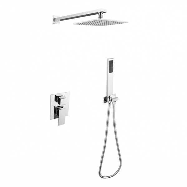 Besco Modern / Varium zestaw prysznicowy chrom BP-MVII-CH