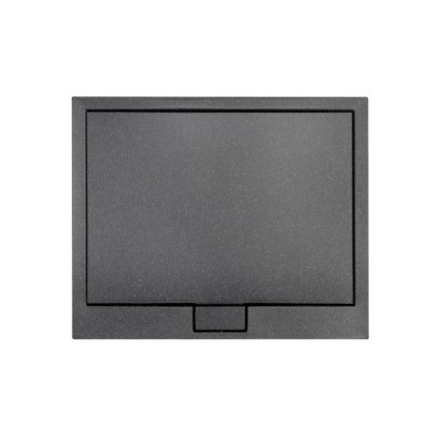 Besco Axim Ultraslim brodzik prostokątny 100x80 cm Stone Effect BAX-108-P-C