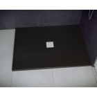 Besco Nox Ulstraslim brodzik prostokątny 100x80 czarny BMN100-80-CB