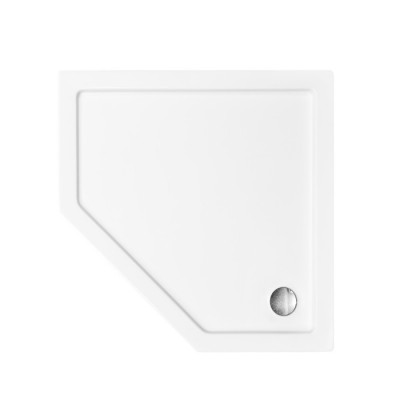 Besco Bergo Slimline brodzik pięciokątny 90x90 cm BAB-90