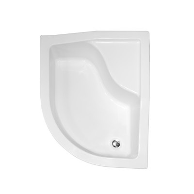 Besco Maxi brodzik asymetryczny 100x80 lewy BAM-100-NL