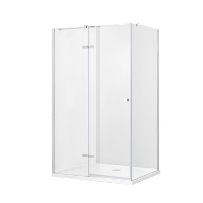 Besco Pixa kabina prostokątna drzwi uchylne 100x80 cm lewa PPL-108-195-C