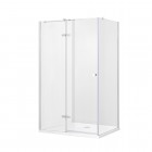 Besco Pixa kabina prostokątna drzwi uchylne 100x80 cm lewa PPL-108-195-C