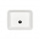 Besco Assos umywalka nablatowa 40x50 cm biała UMD-A-NB