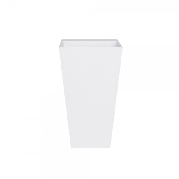 Besco Vera umywalka wolnostojąca 40x50 cm biała UMD-V-WO