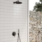 Kohlman Roxin Black kompletny zestaw prysznicowy czarny QW210RBR30