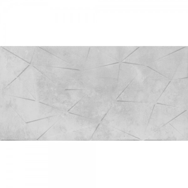 Egen Chicago Light Grey Traingles płytka ścienna 30x60 cm