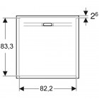 Geberit Sestra brodzik kwadratowy 90x90 cm 550250001