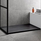 Geberit Sestra brodzik prostokątny 100x90 cm grafit 550273001