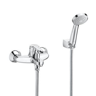 Roca Victoria-N bateria wannowa z zestawem natryskowym chrom A5A0125C02