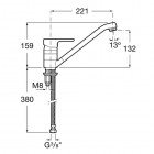 Roca L20 bateria kuchenna Cold Start A5A8909C00